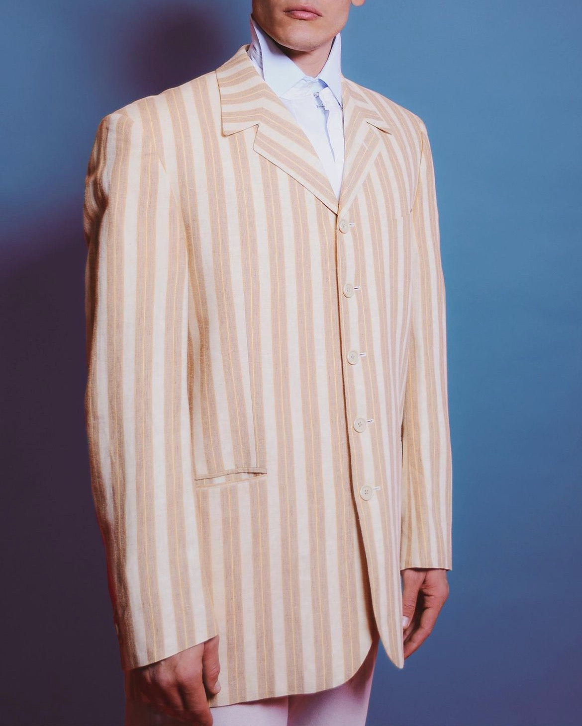 VINTAGE LINEN BLAZER