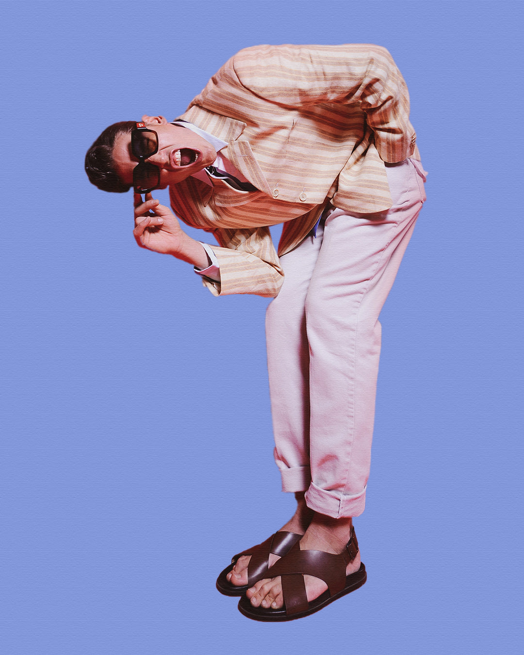 VINTAGE LINEN BLAZER